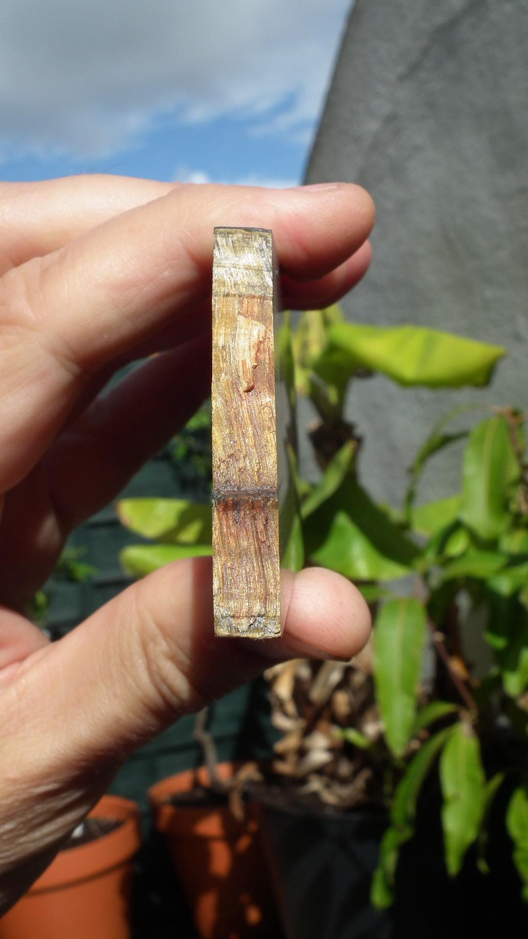 Tigereye Slab // Tiger eye stone // Tiger eye crystal