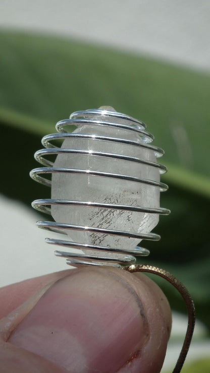 herkimer diamond pendant