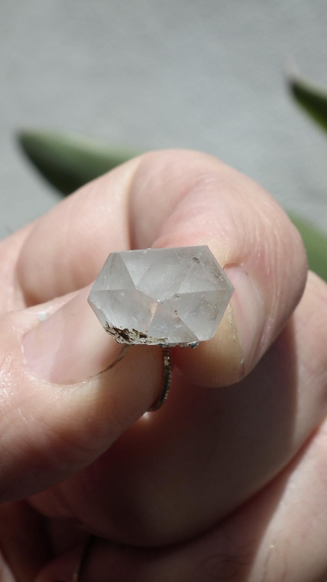 herkimer diamond necklace