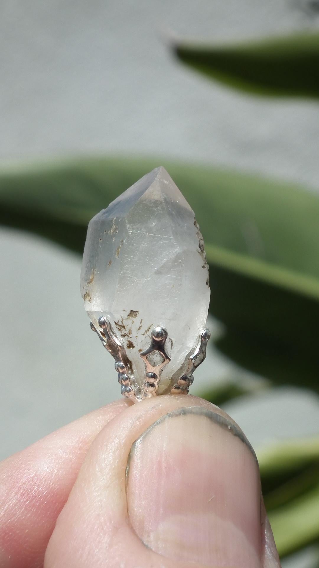 herkimer diamond necklace