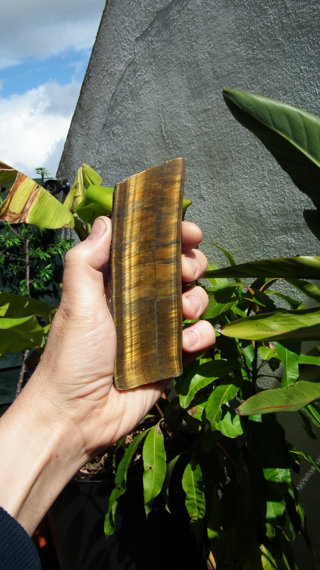 Tigereye Slab // Tiger eye stone // Tiger eye crystal