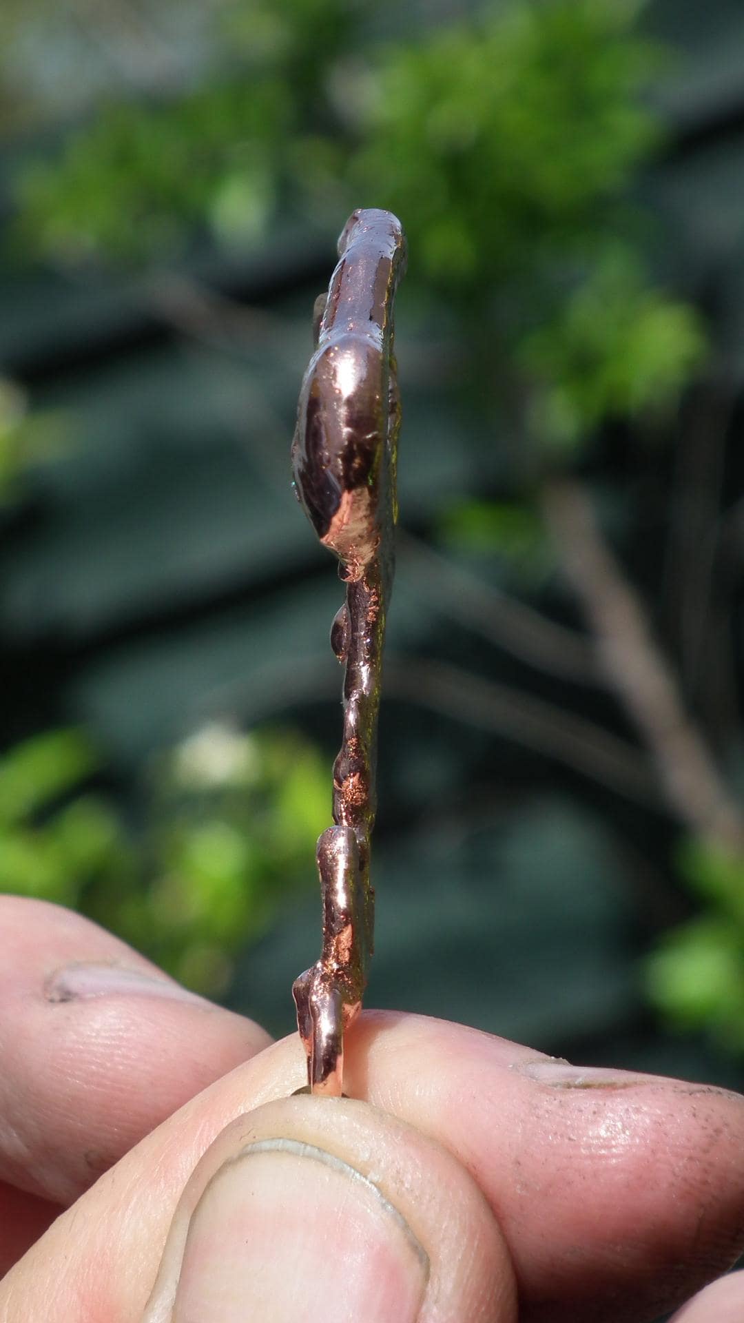 Libyan desert glass necklace