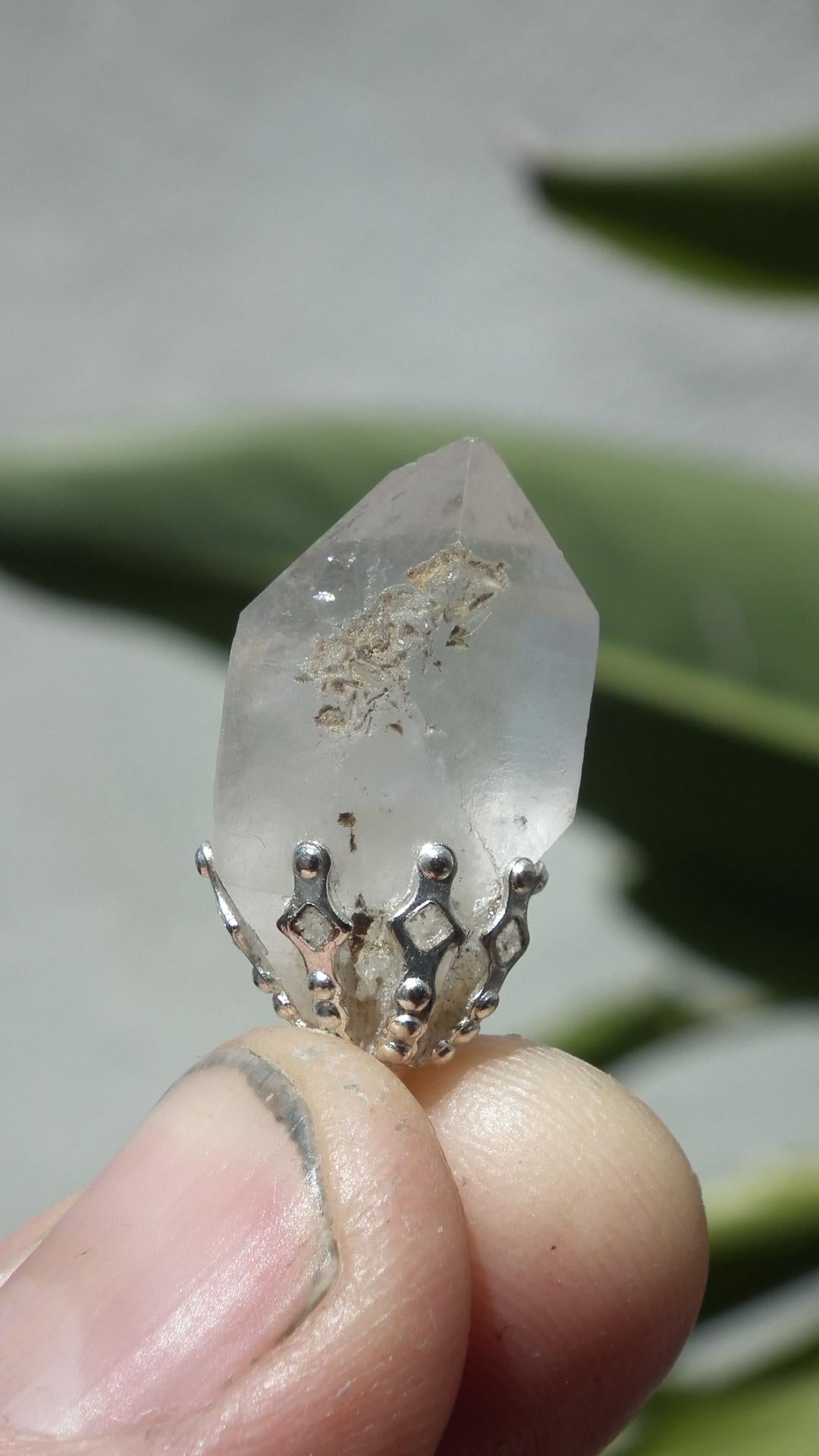 herkimer diamond necklace