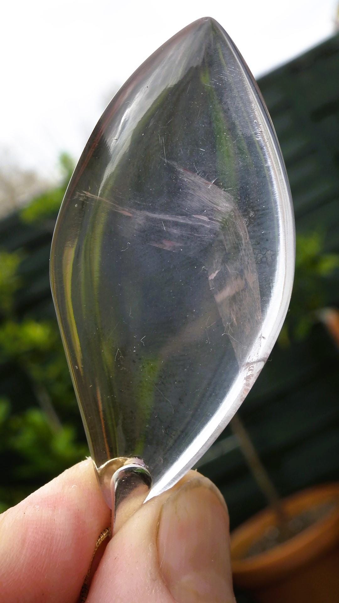 Ametrine necklace // Ametrine crystal // Ametrine pendant // with sterling silver bail