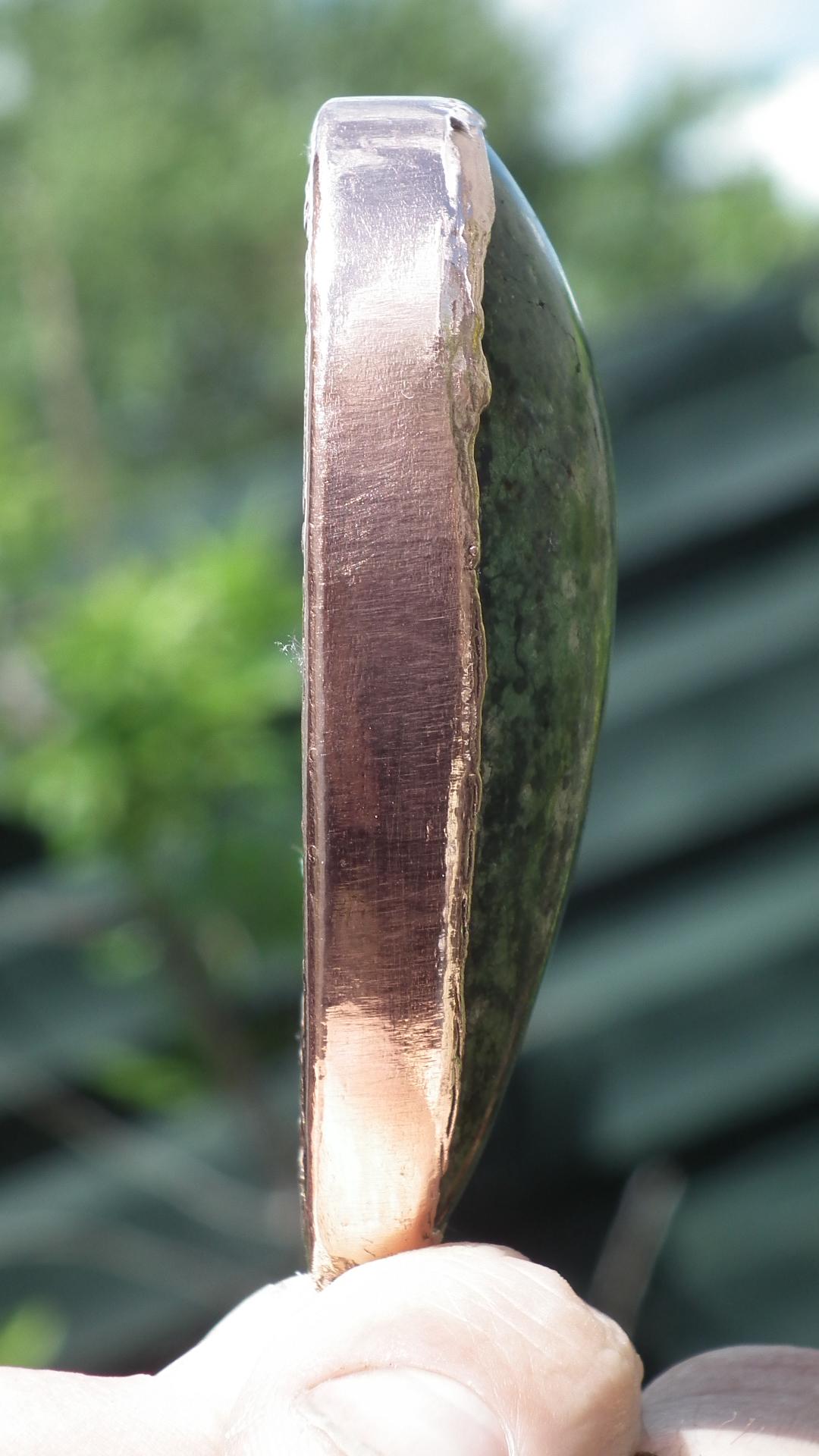 Turquoise necklace // Electroformed Copper // Turquoise jewelry // Free Copper Chain!