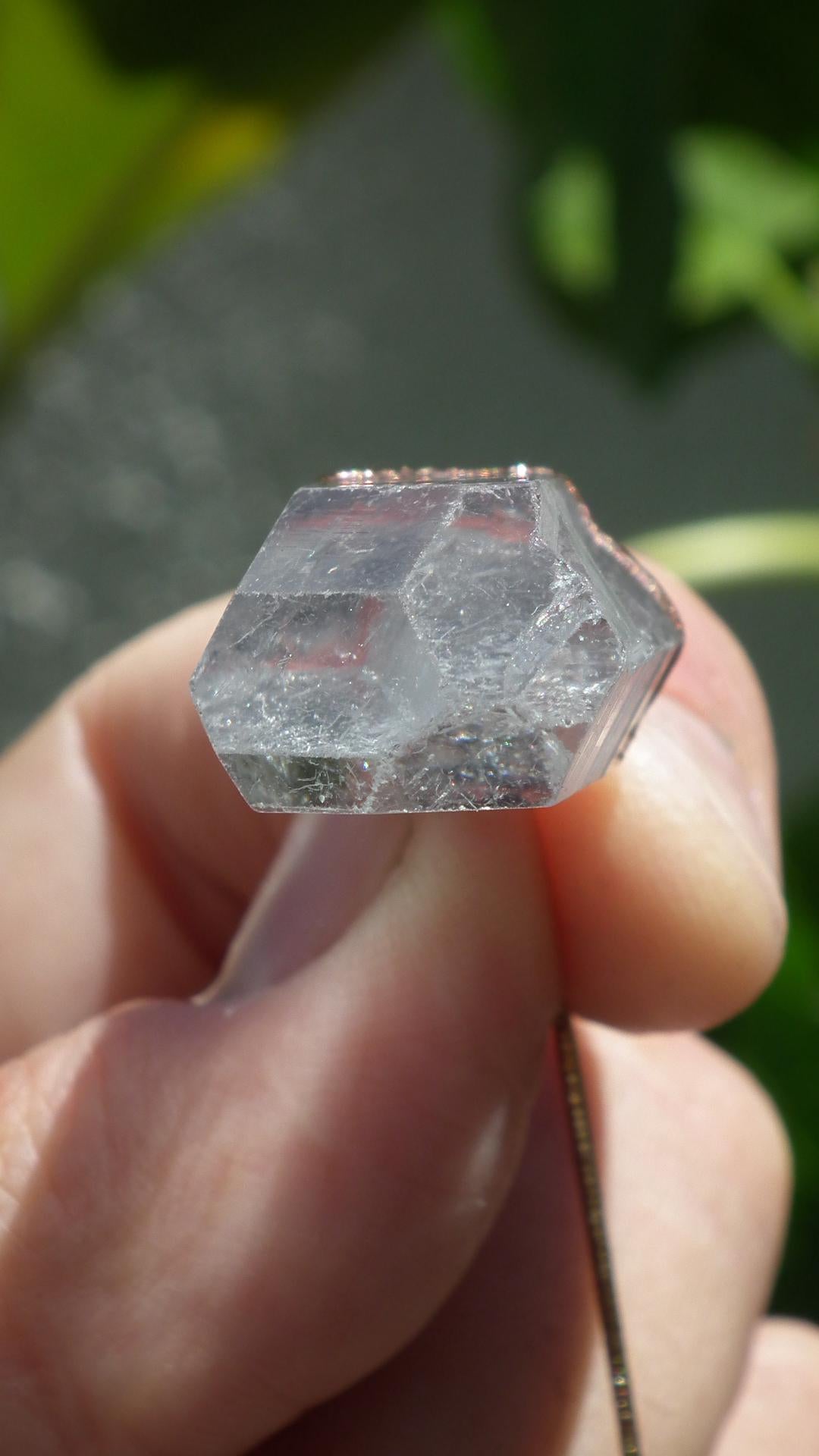 Electroformed Copper Crystal necklace // Crystal jewelry