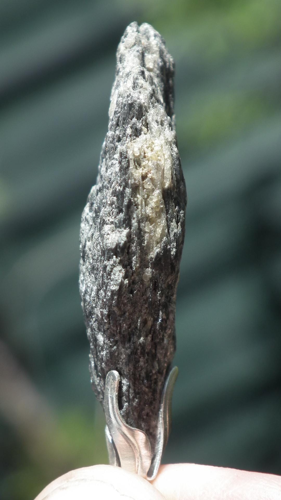 Black Kyanite pendant