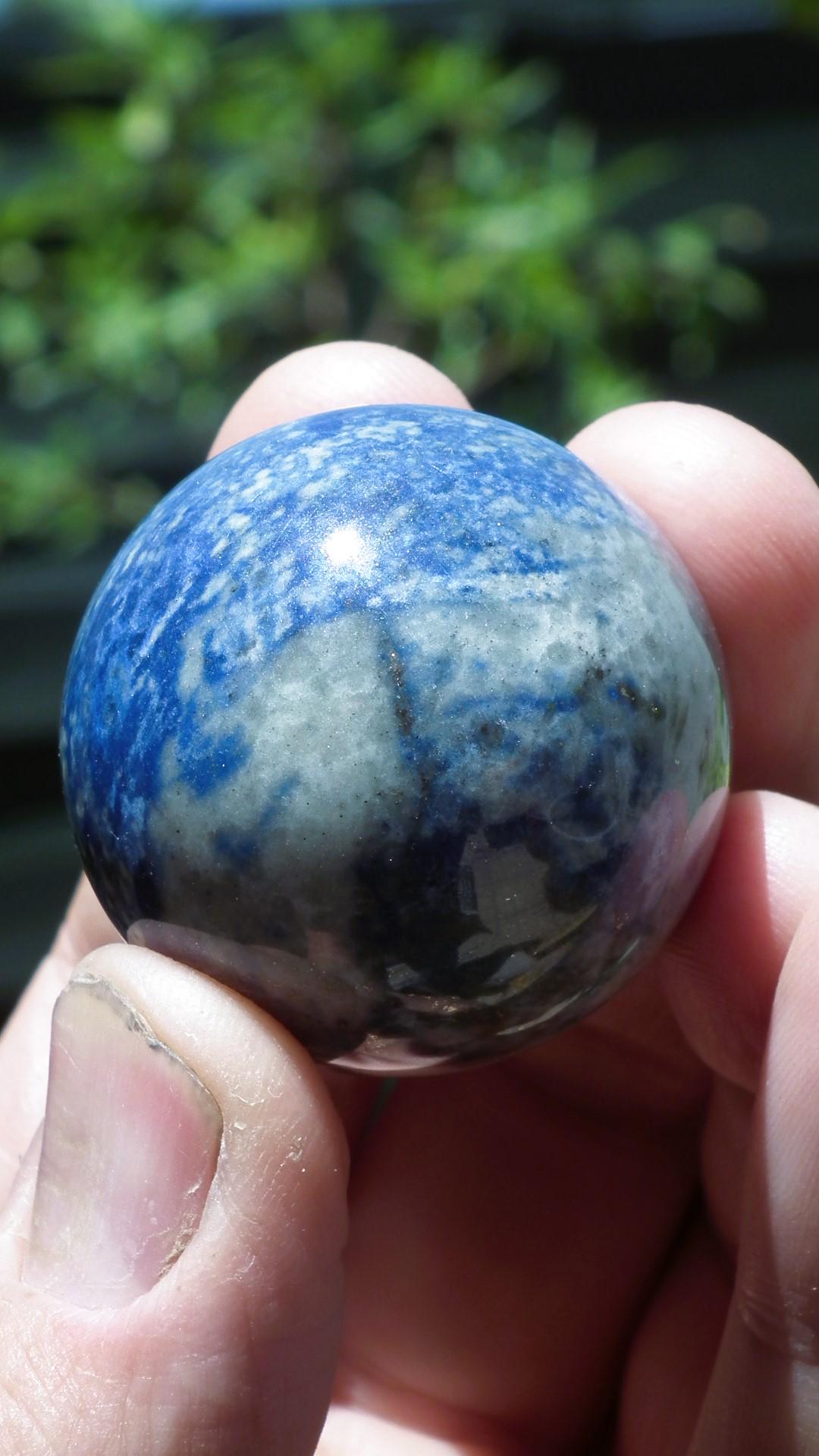 Lapis lazuli // Crystal ball // Natural lapis lazuli