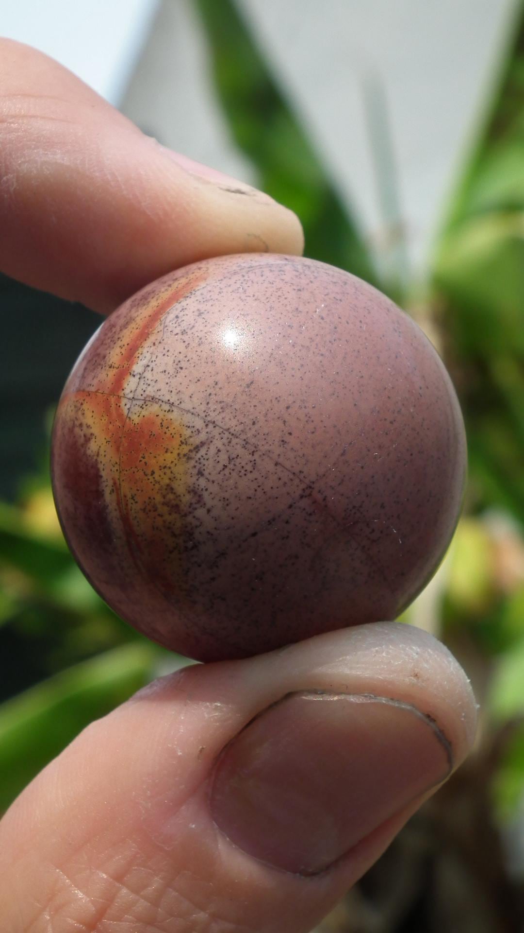 Mookaite jasper sphere
