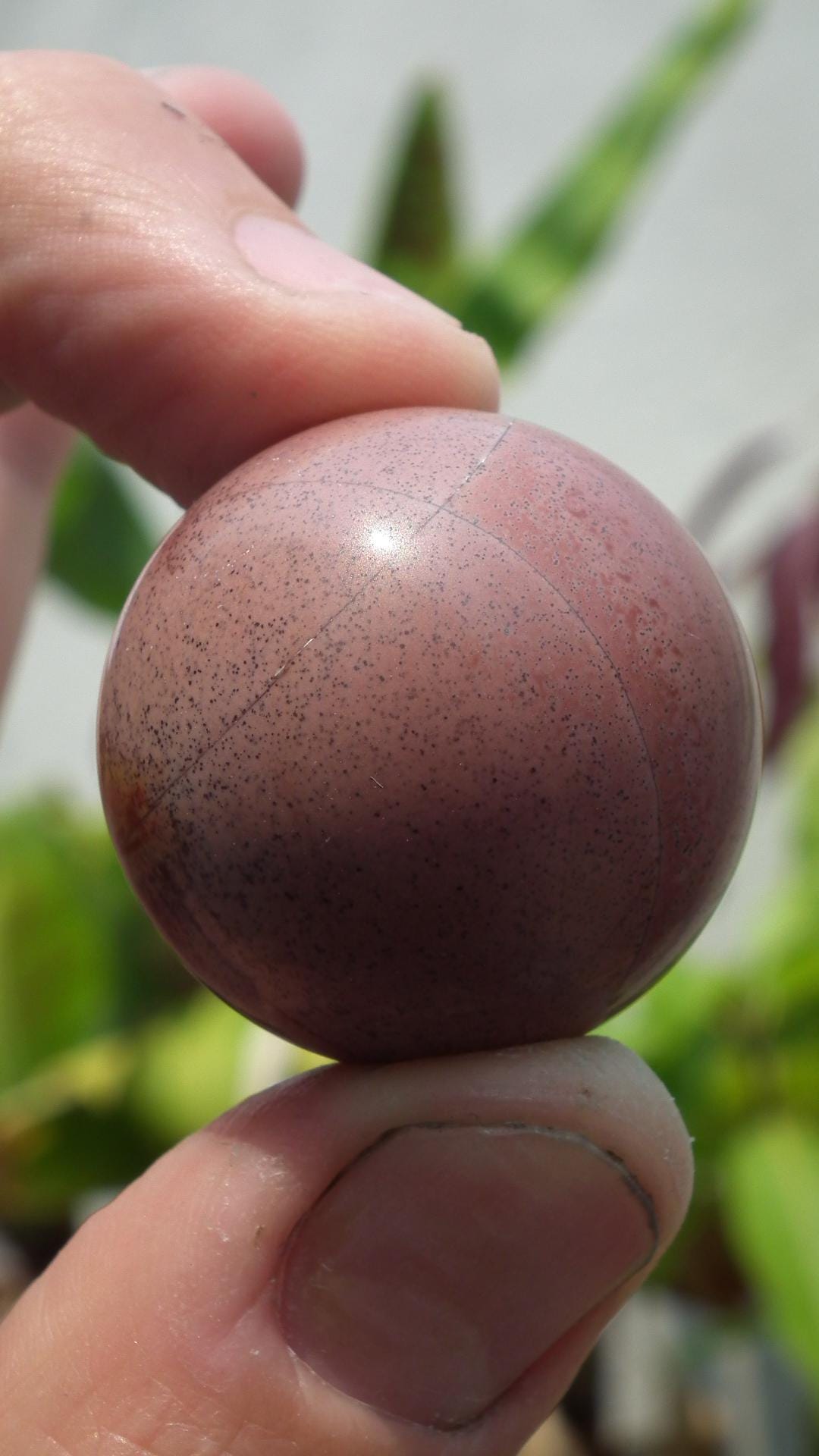 Mookaite jasper sphere