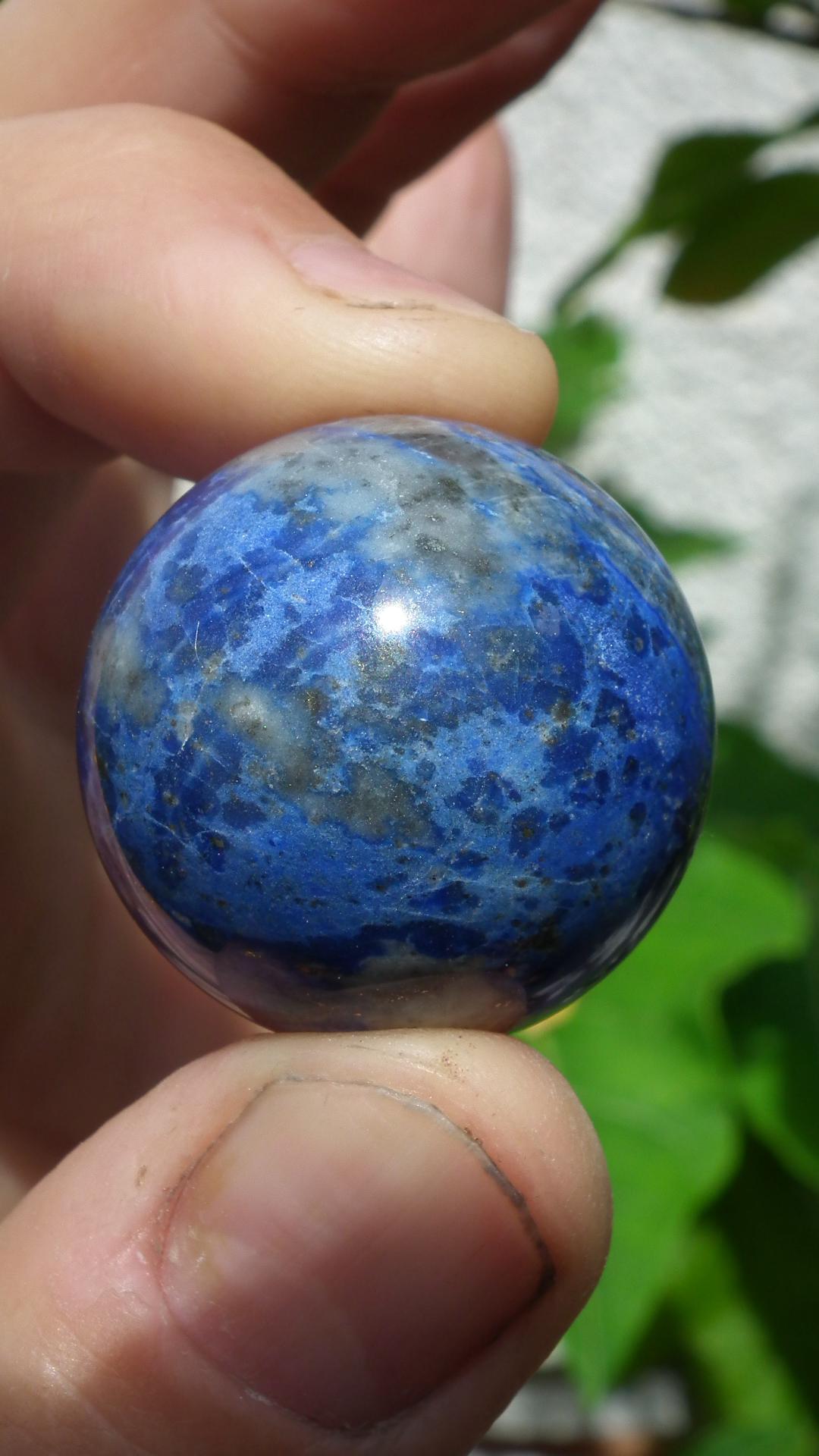 Lapis lazuli // Crystal ball // Natural lapis lazuli