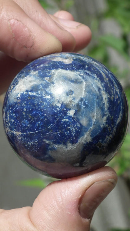 Lapis lazuli // Crystal ball // Natural lapis lazuli
