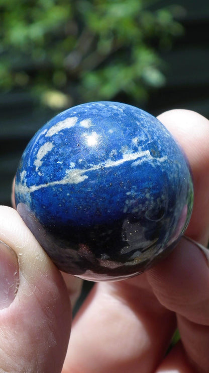 Lapis lazuli // Crystal ball // Natural lapis lazuli