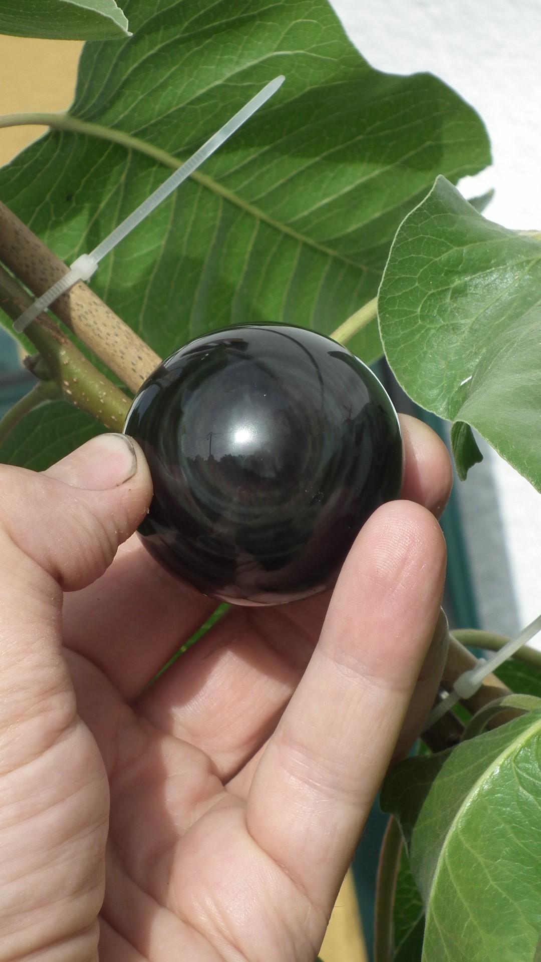 48mm Rainbow Obsidian Sphere
