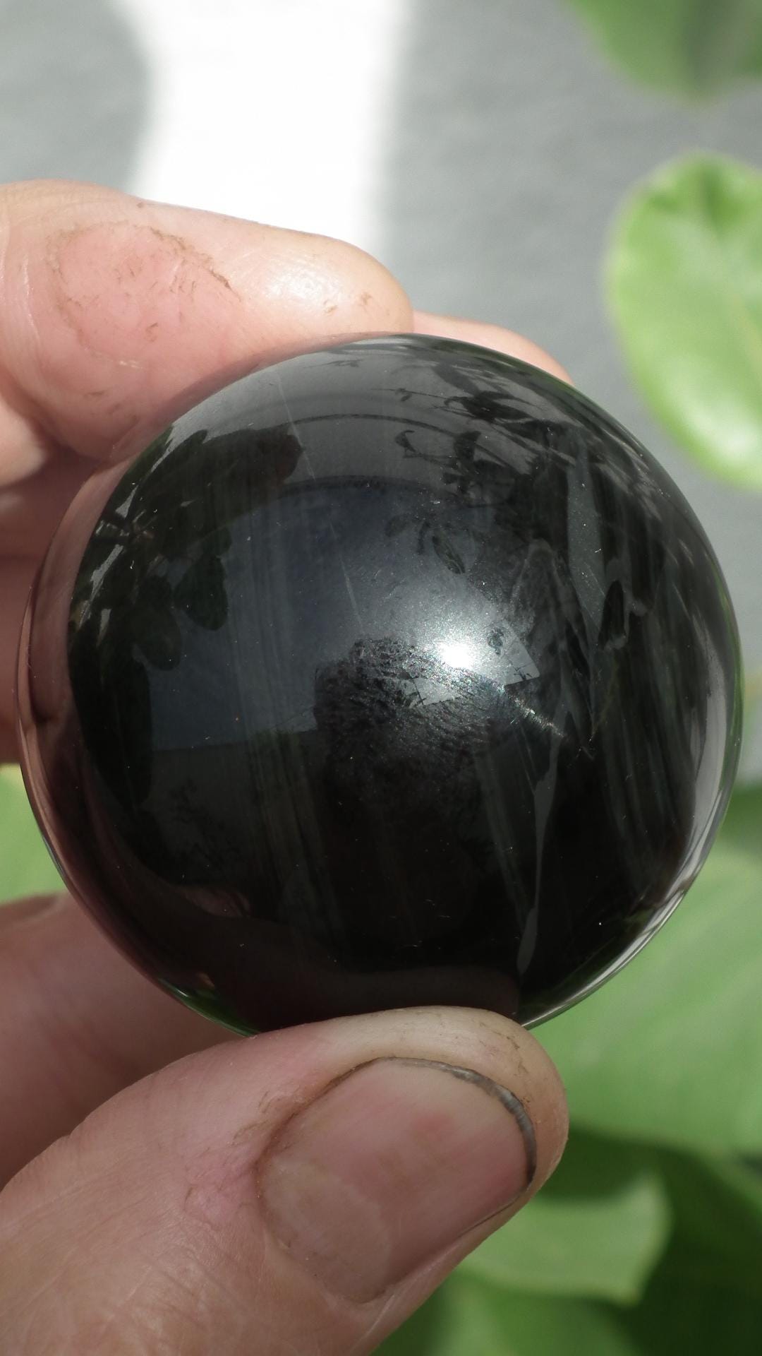 48mm Rainbow Obsidian Sphere