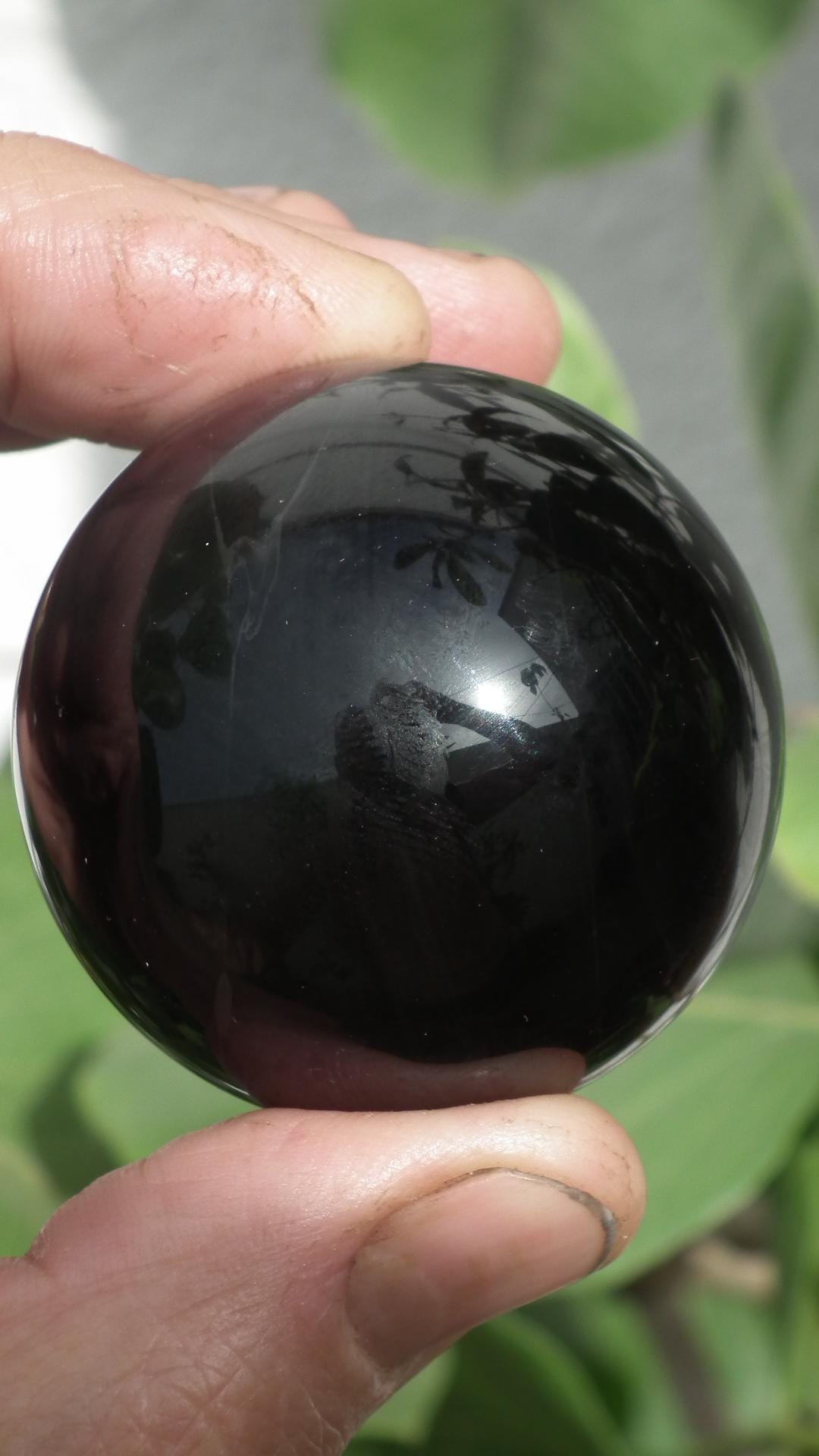48mm Rainbow Obsidian Sphere
