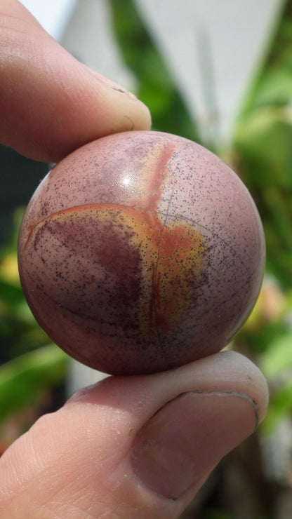 Mookaite jasper sphere