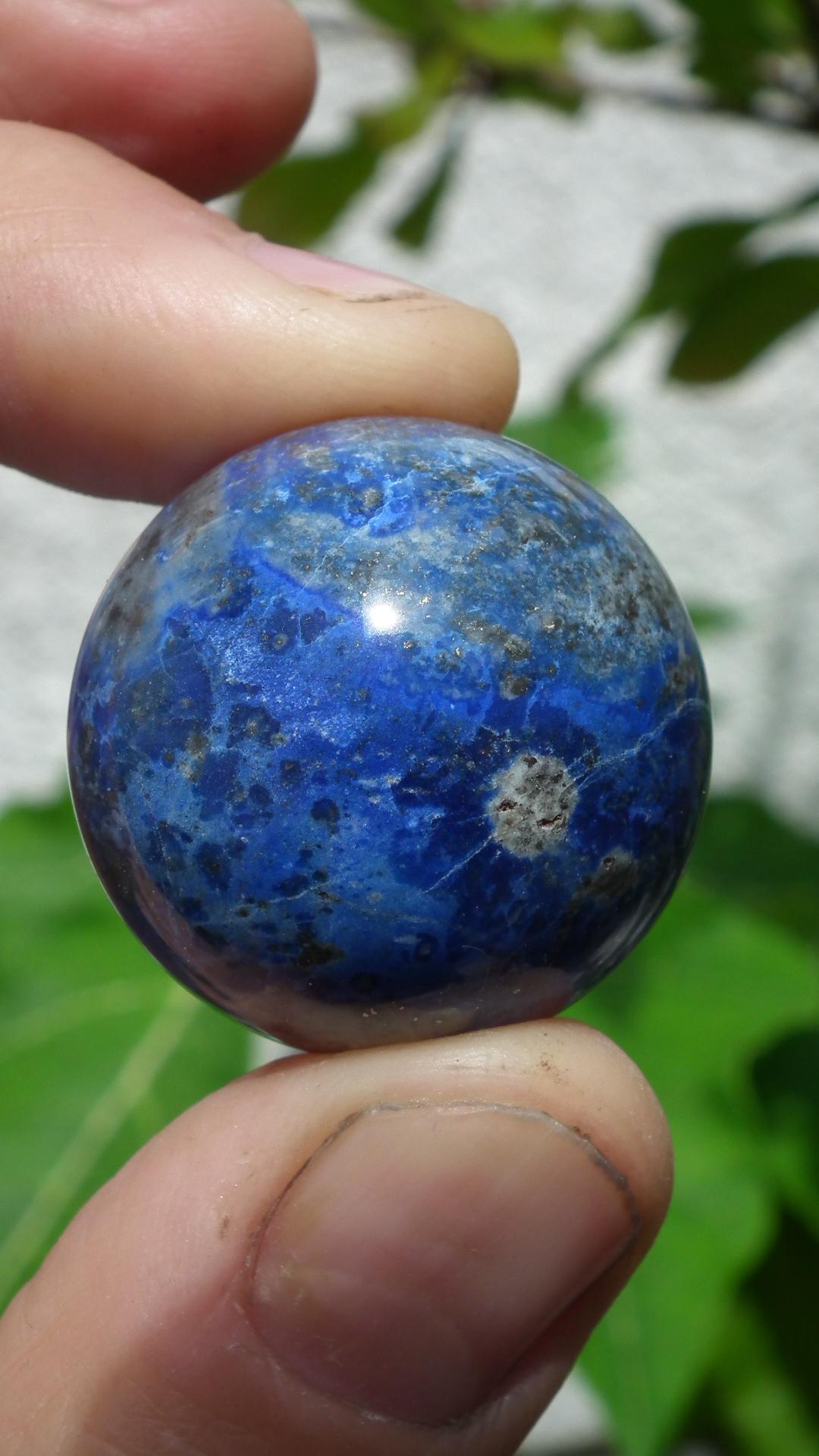 Lapis lazuli // Crystal ball // Natural lapis lazuli