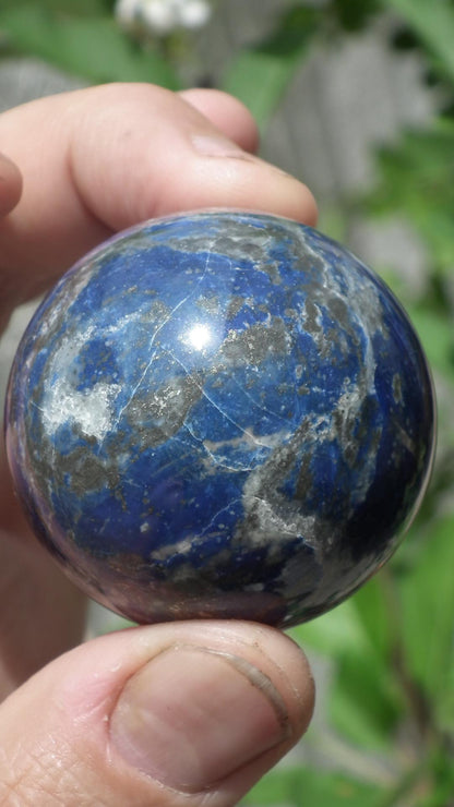 Lapis lazuli // Crystal ball // Natural lapis lazuli