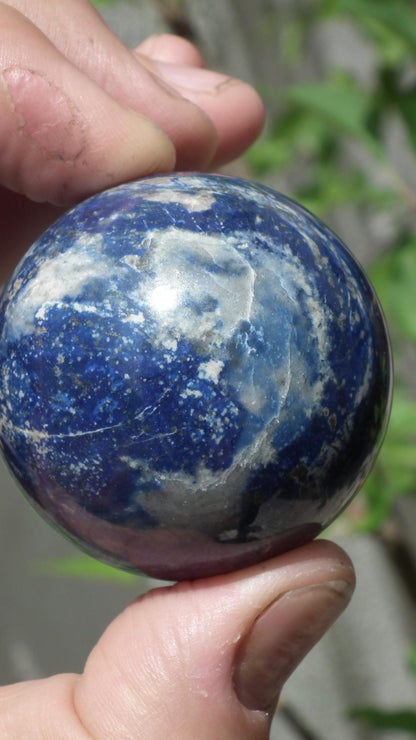 Lapis lazuli // Crystal ball // Natural lapis lazuli