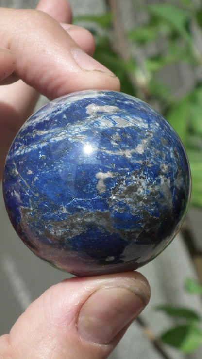Lapis lazuli // Crystal ball // Natural lapis lazuli