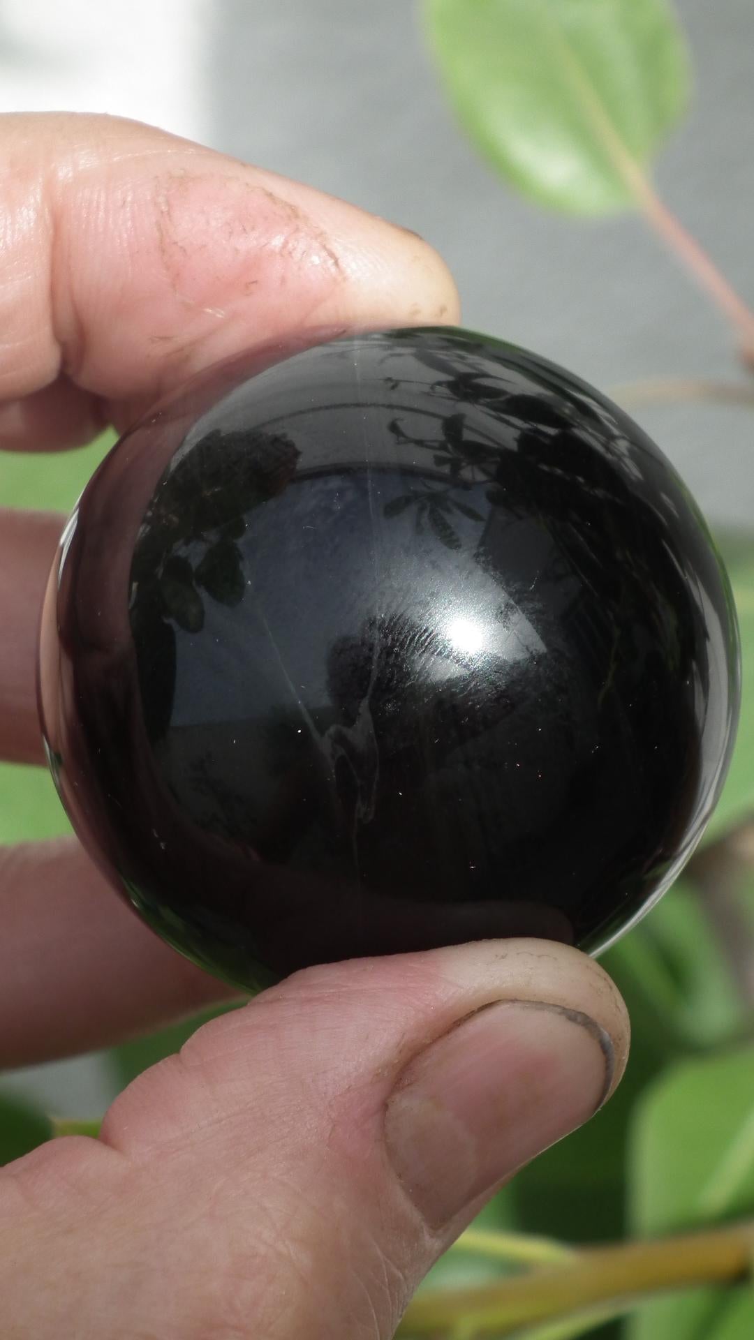 48mm Rainbow Obsidian Sphere