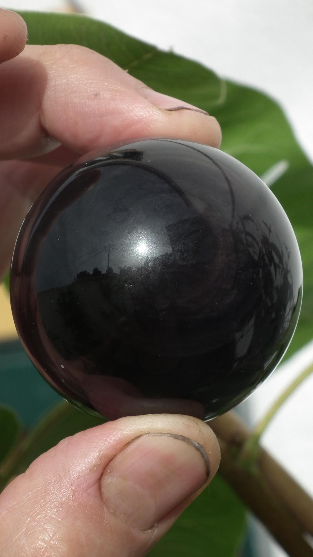 48mm Rainbow Obsidian Sphere