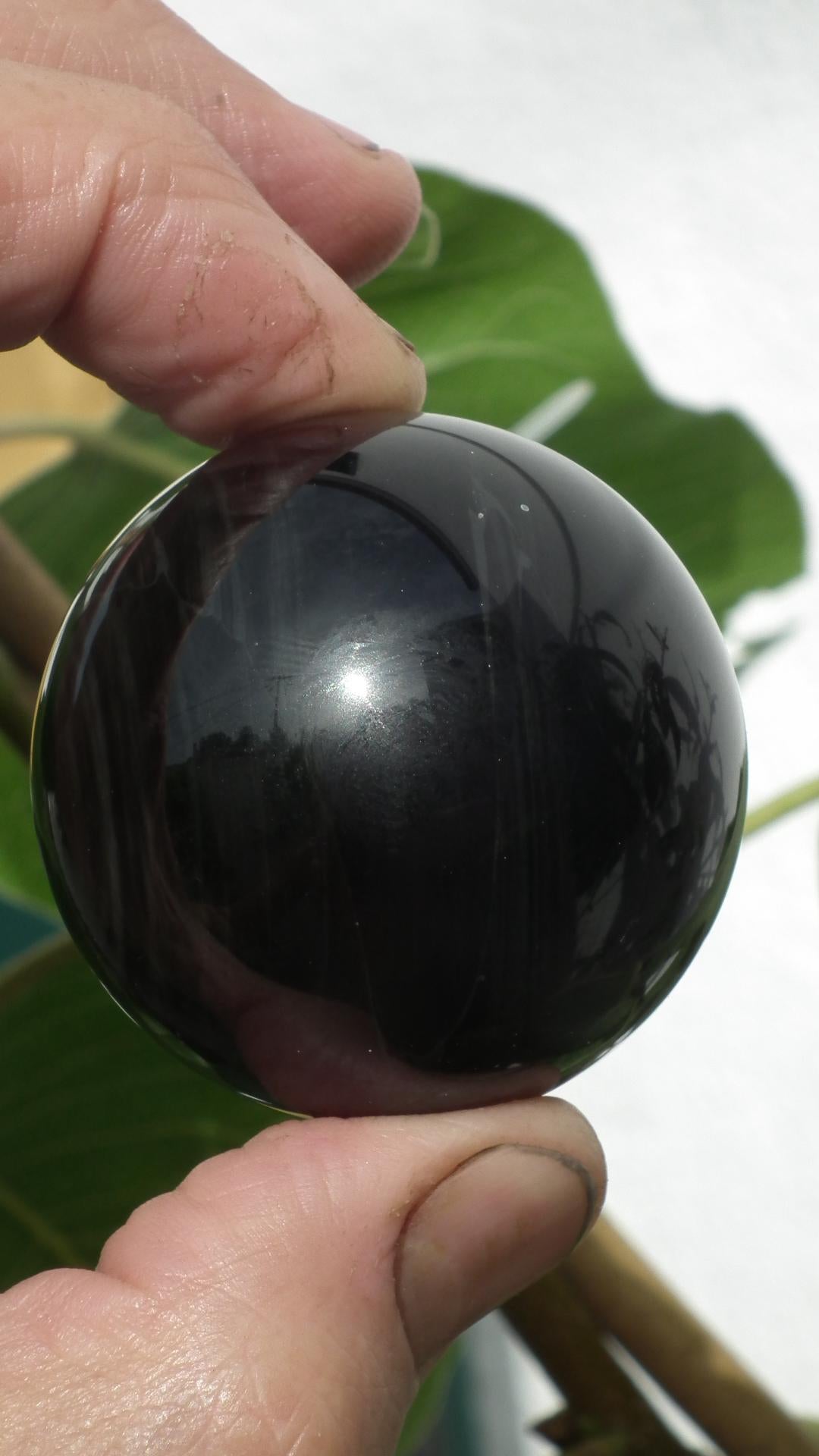 48mm Rainbow Obsidian Sphere