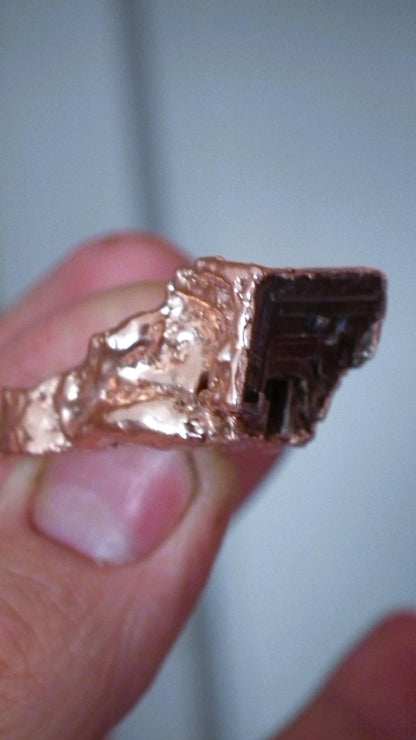 Electroformed copper Bismuth ring