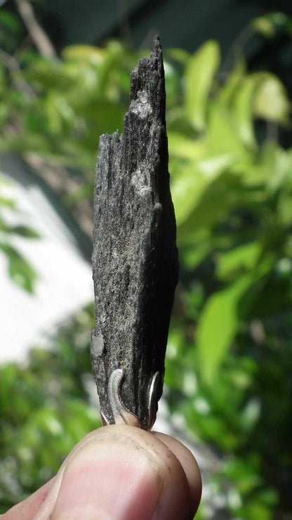 Black Kyanite pendant