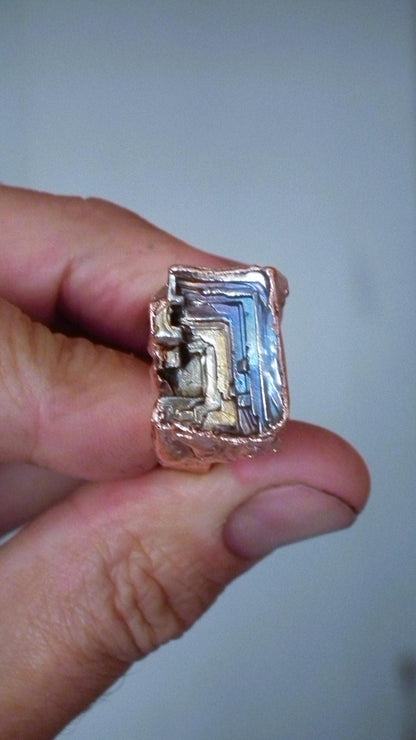 Electroformed copper Bismuth ring