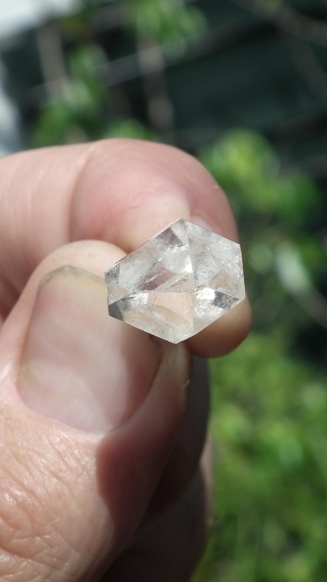 Herkimer diamond pendant