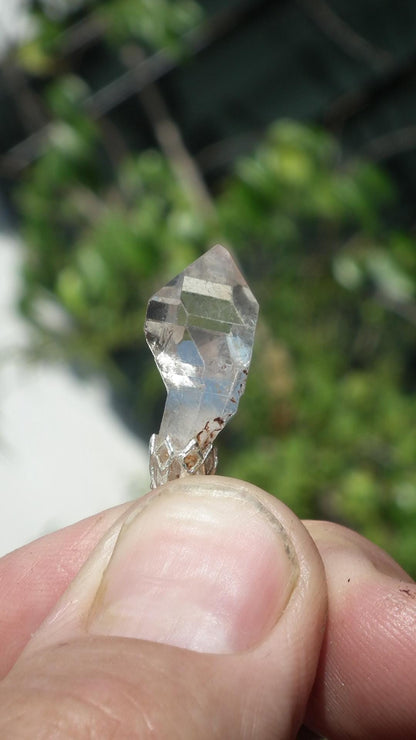 Herkimer diamond pendant