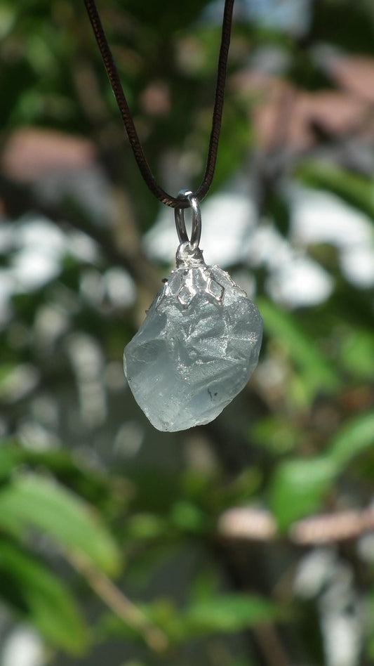 Celestite pendant