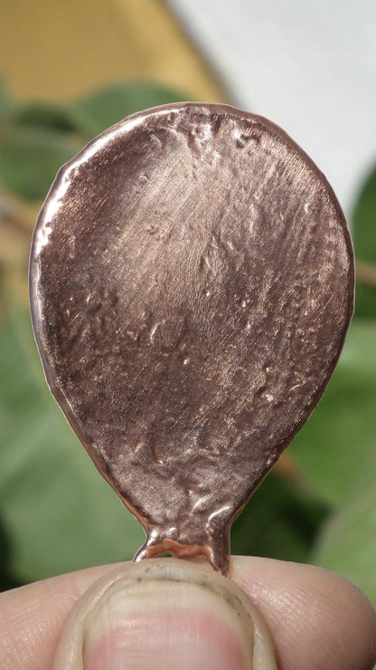 Copper Peruvian opal // Pink opal necklace With Celestite