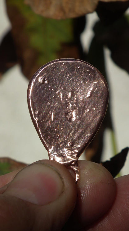 Mexican agate necklage / Crazy lace agate / Electroformed copper