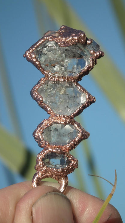 Genuine raw moldavite pendant