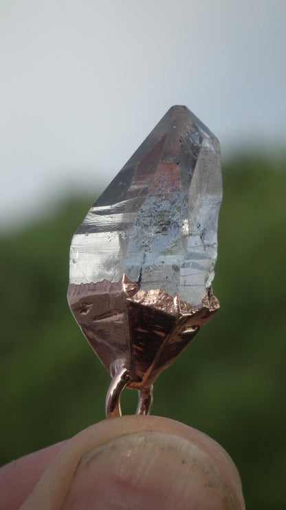 Herkimer diamond pendant