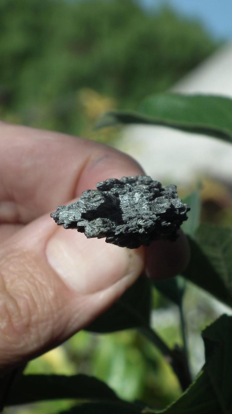 Black Kynanite pendant