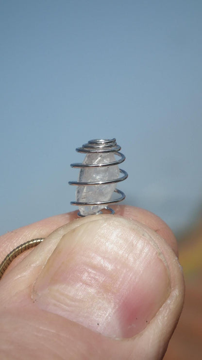 herkimer diamond necklace