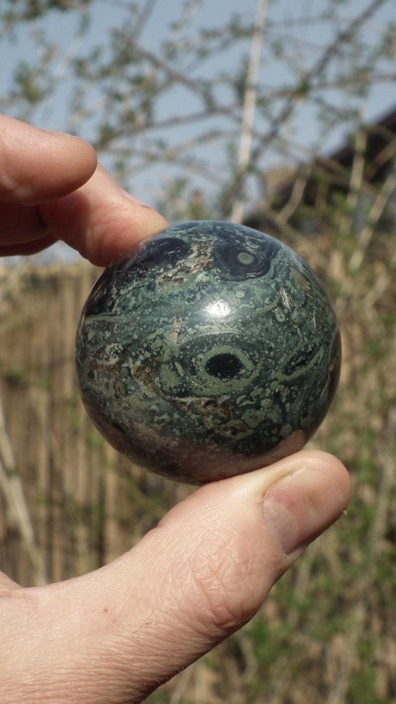 50mm Kambaba Jasper sphere