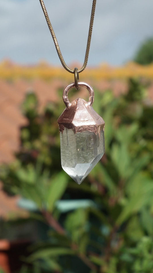 Herkimer diamond necklace // XXL Herkimer diamond necklace