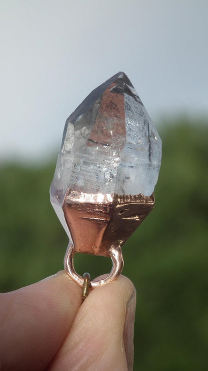 Herkimer diamond pendant
