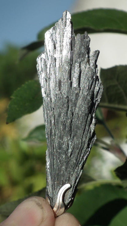 Black Kynanite pendant