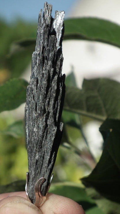 Black Kynanite pendant