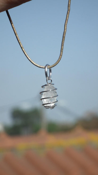 herkimer diamond necklace