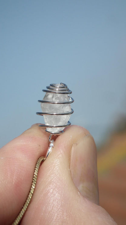 herkimer diamond necklace