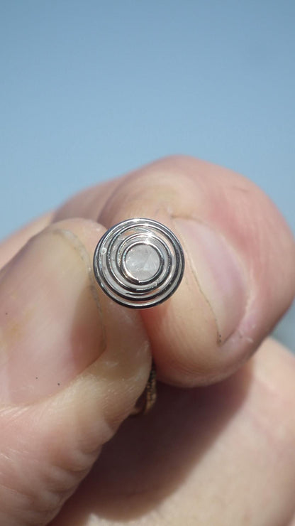 herkimer diamond necklace