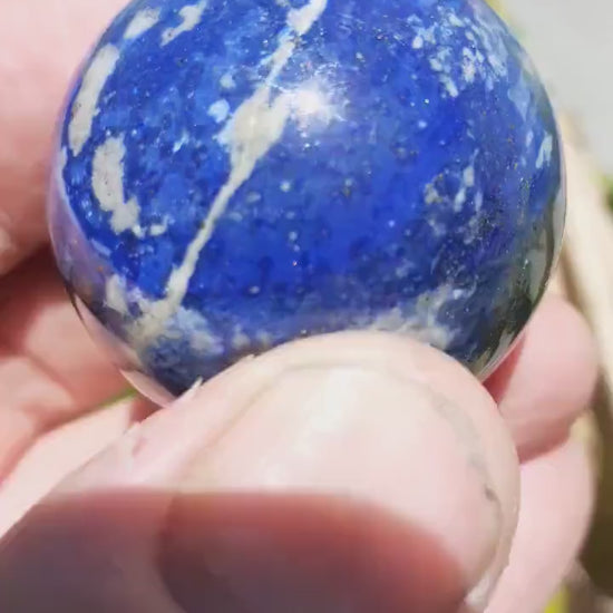 Lapis lazuli // Crystal ball // Natural lapis lazuli
