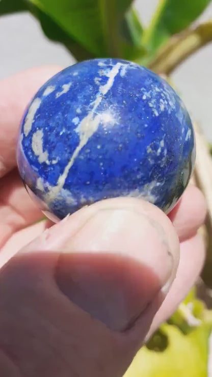 Lapis lazuli // Crystal ball // Natural lapis lazuli